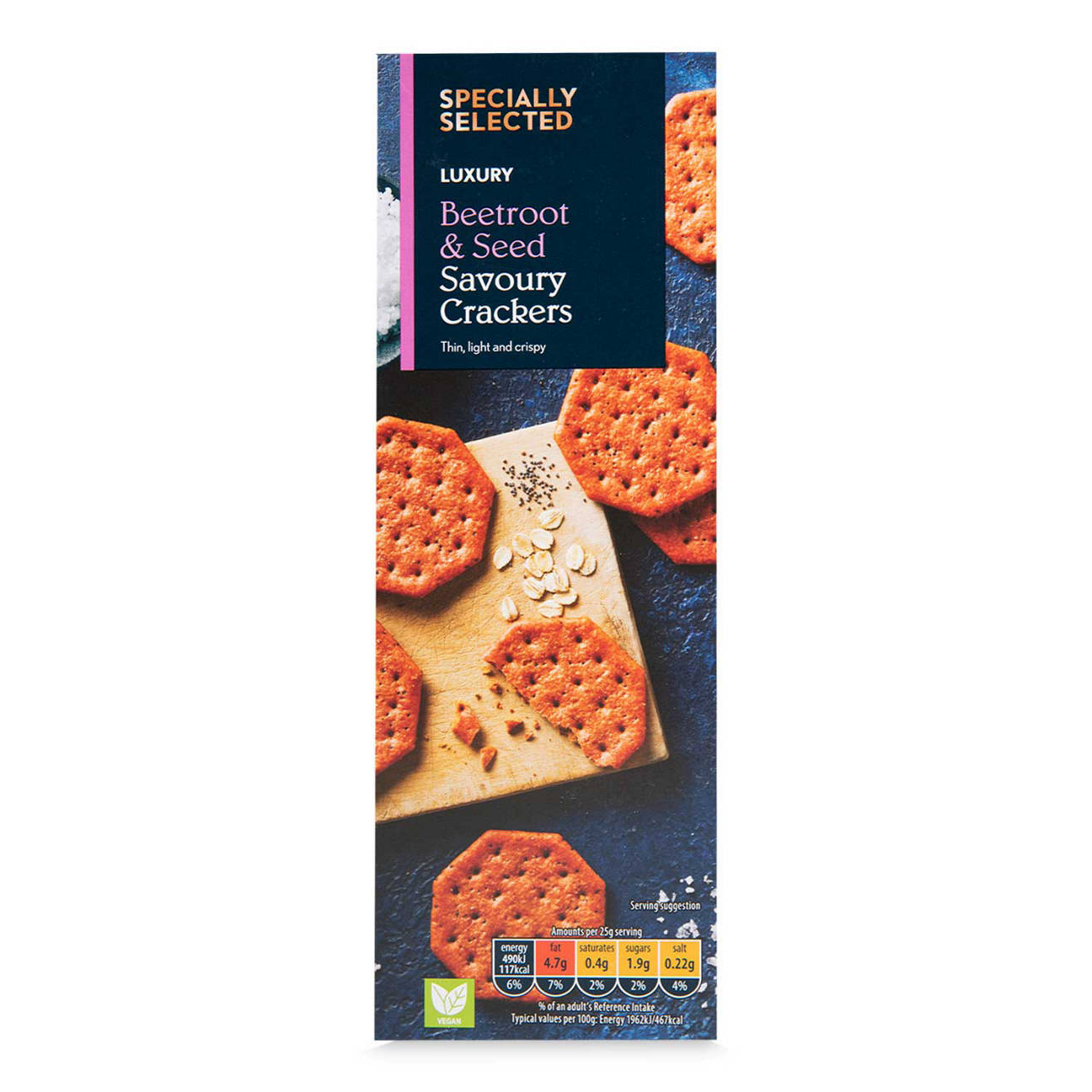Beetroot & Seed Crackers | ALDI UK